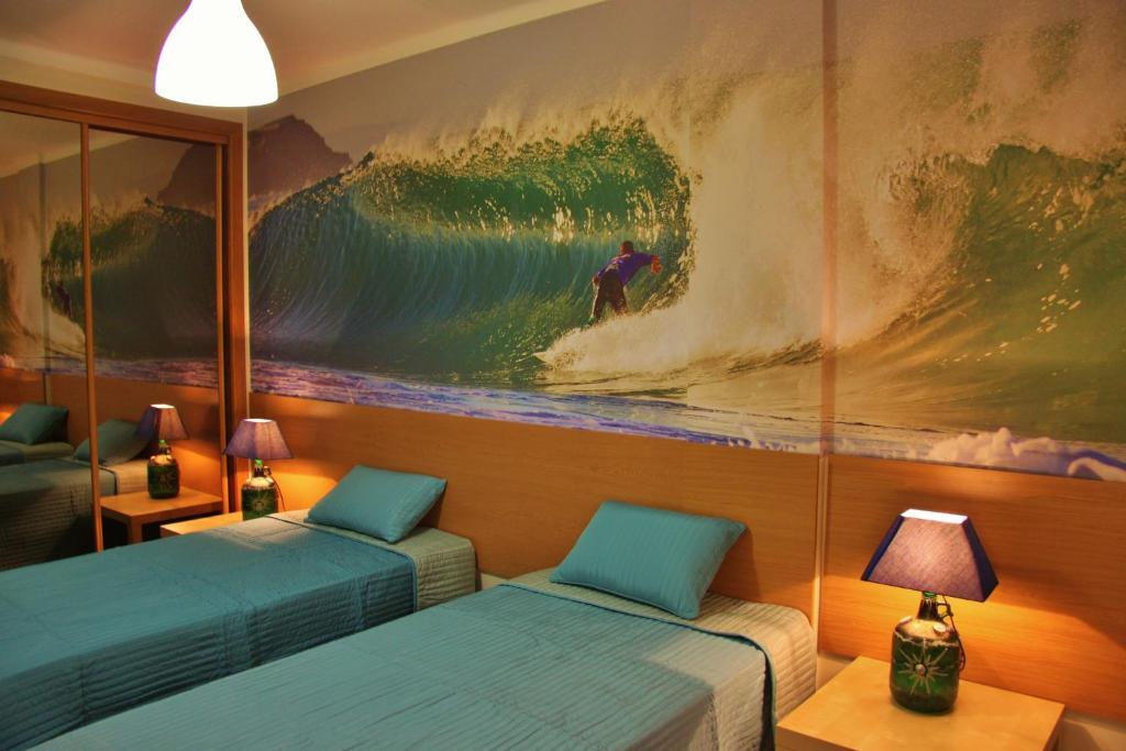 Supertubos Beach Hostel Atouguia Da Baleia Værelse billede