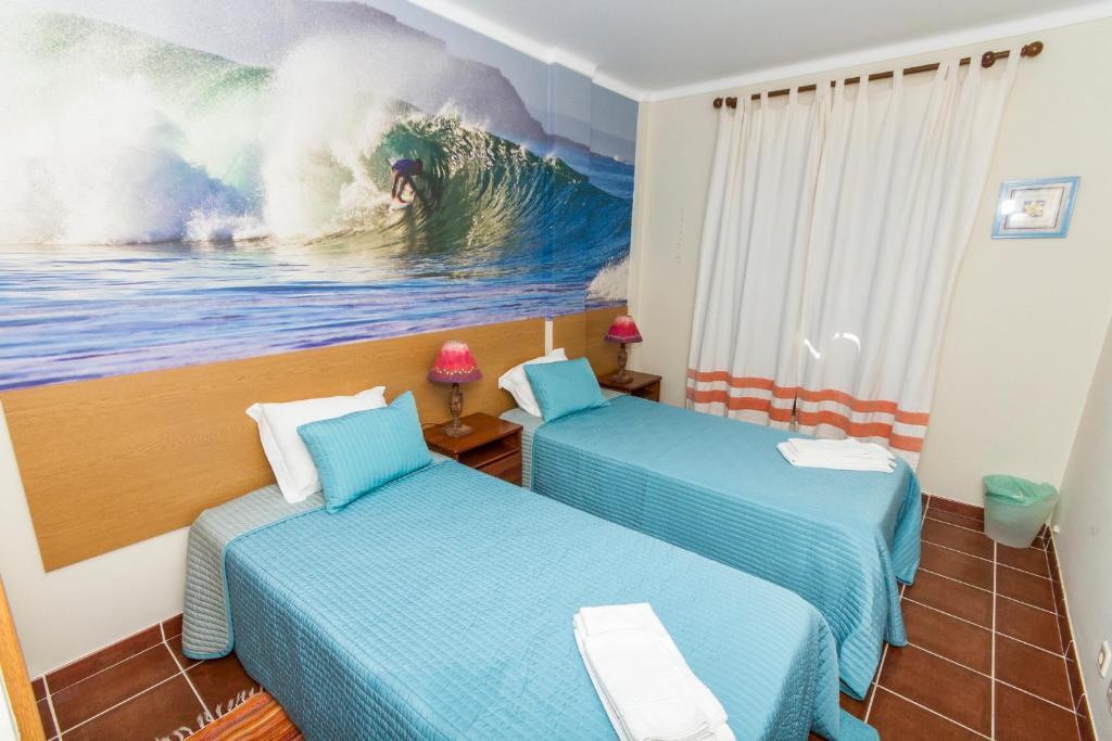 Supertubos Beach Hostel Atouguia Da Baleia Værelse billede
